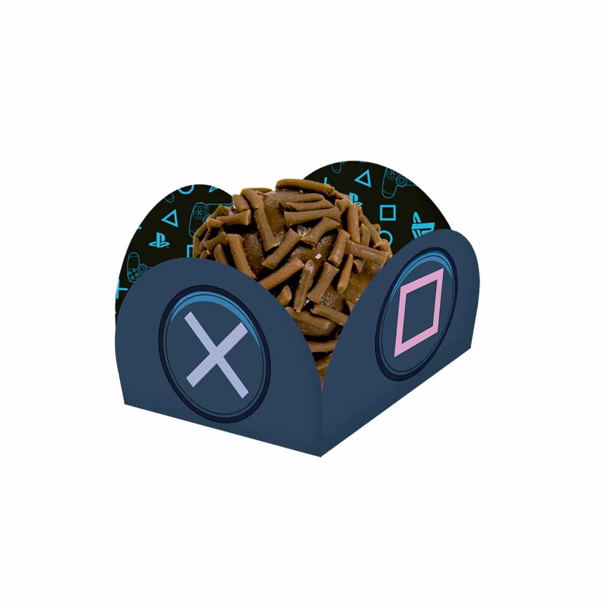 Porta forminha PlayStation festcolor