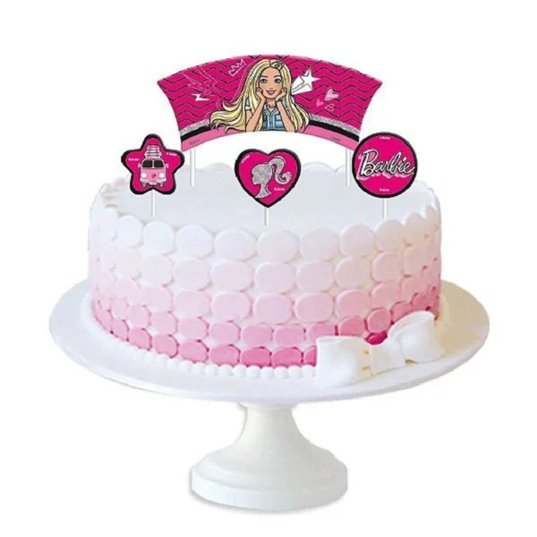 Topper Para Bolo Barbie Festcolor