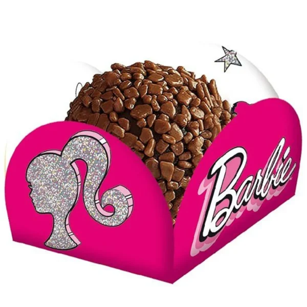 Porta Forminha Barbie festcolor