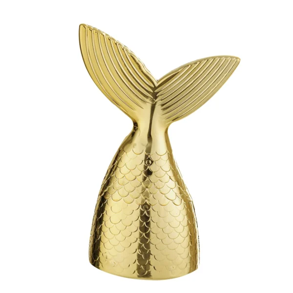 Cauda Sereia Mirandinha Metalizado Dourado