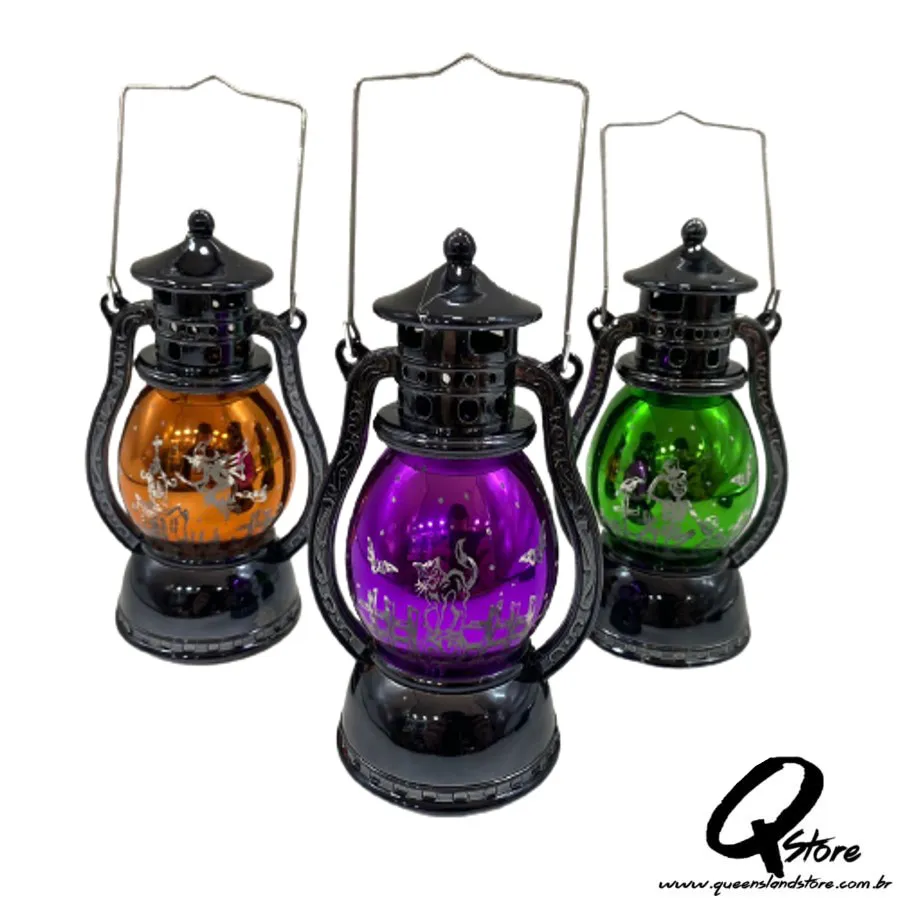 Mini lampião Sortido Halloween 13cm