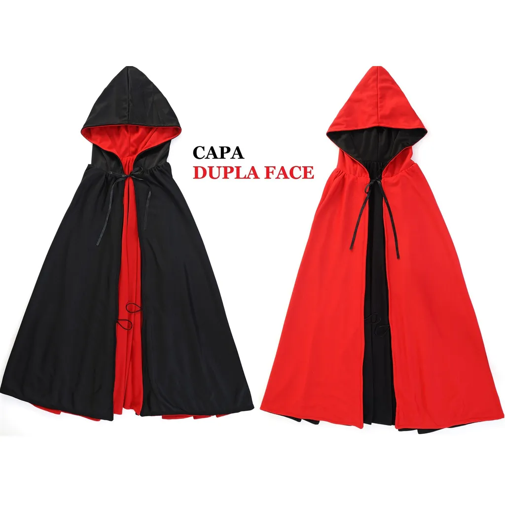 Capa dupla face Halloween